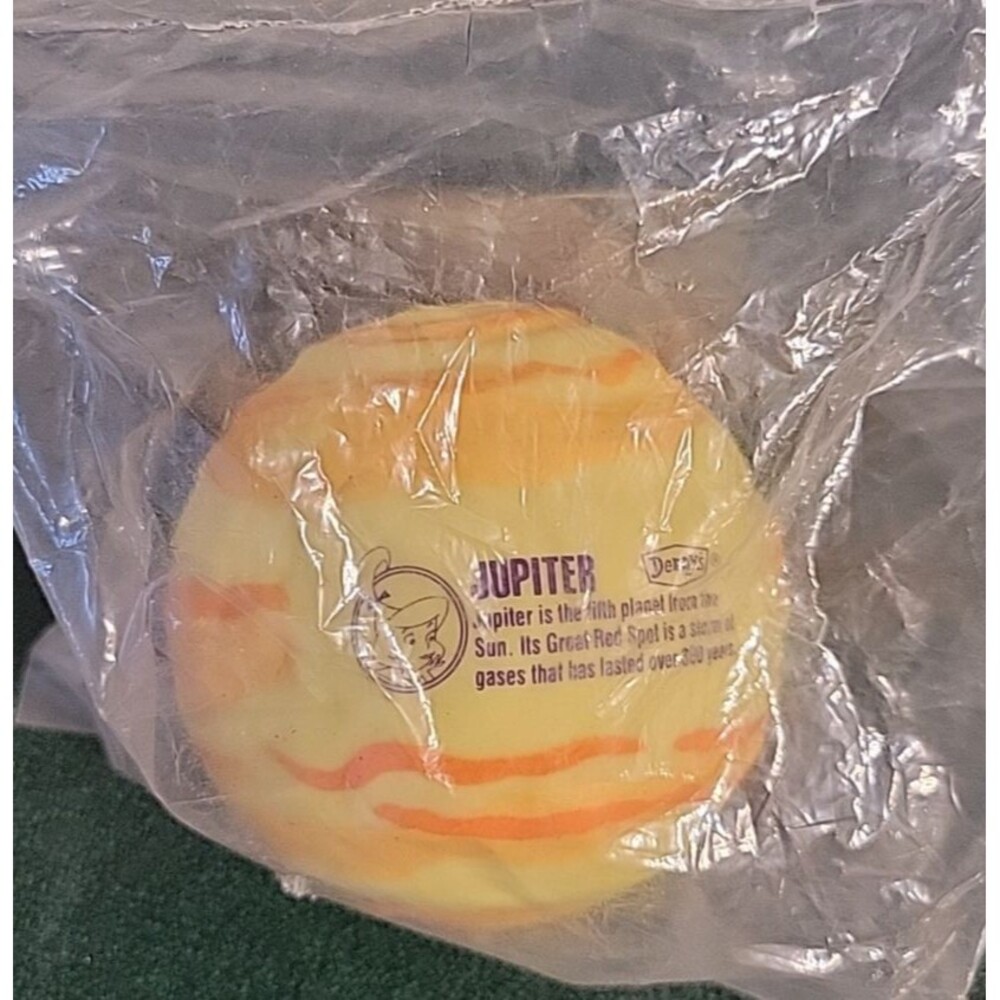 Vtg Dennys Jetsons Judy Jupiter Space Planet Ball Happy Meal Toy 1992 Sealed